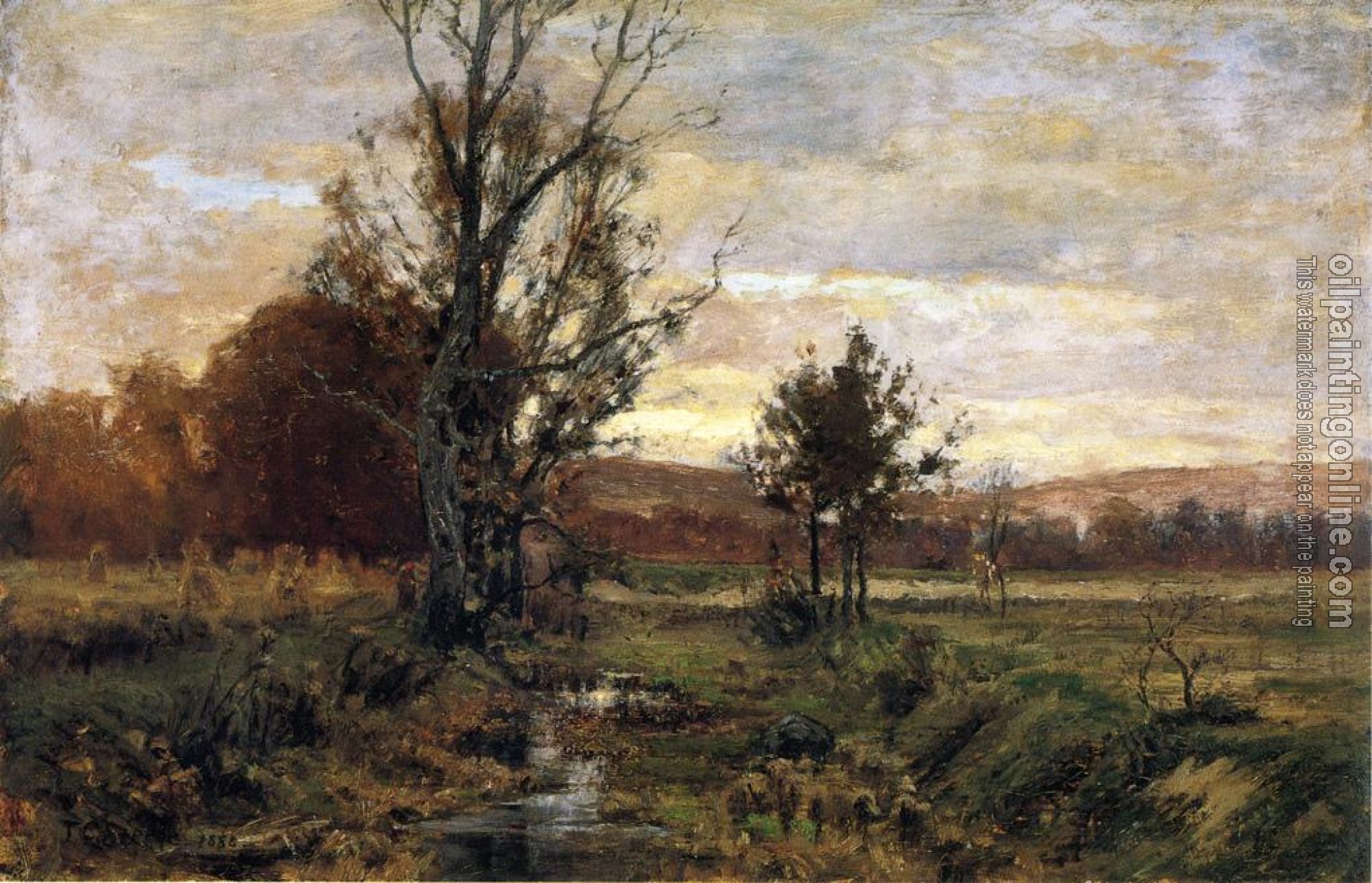 Steele, Theodore Clement - A Bleak day
